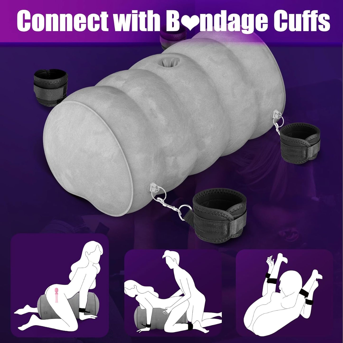 BoldRipple Sex Position Dildo Mount Pillow