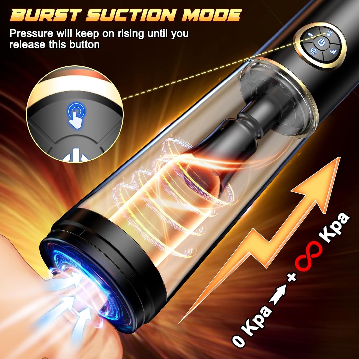 TriForce 3 - in - 1 Electric Penis Pump - SinfulX -