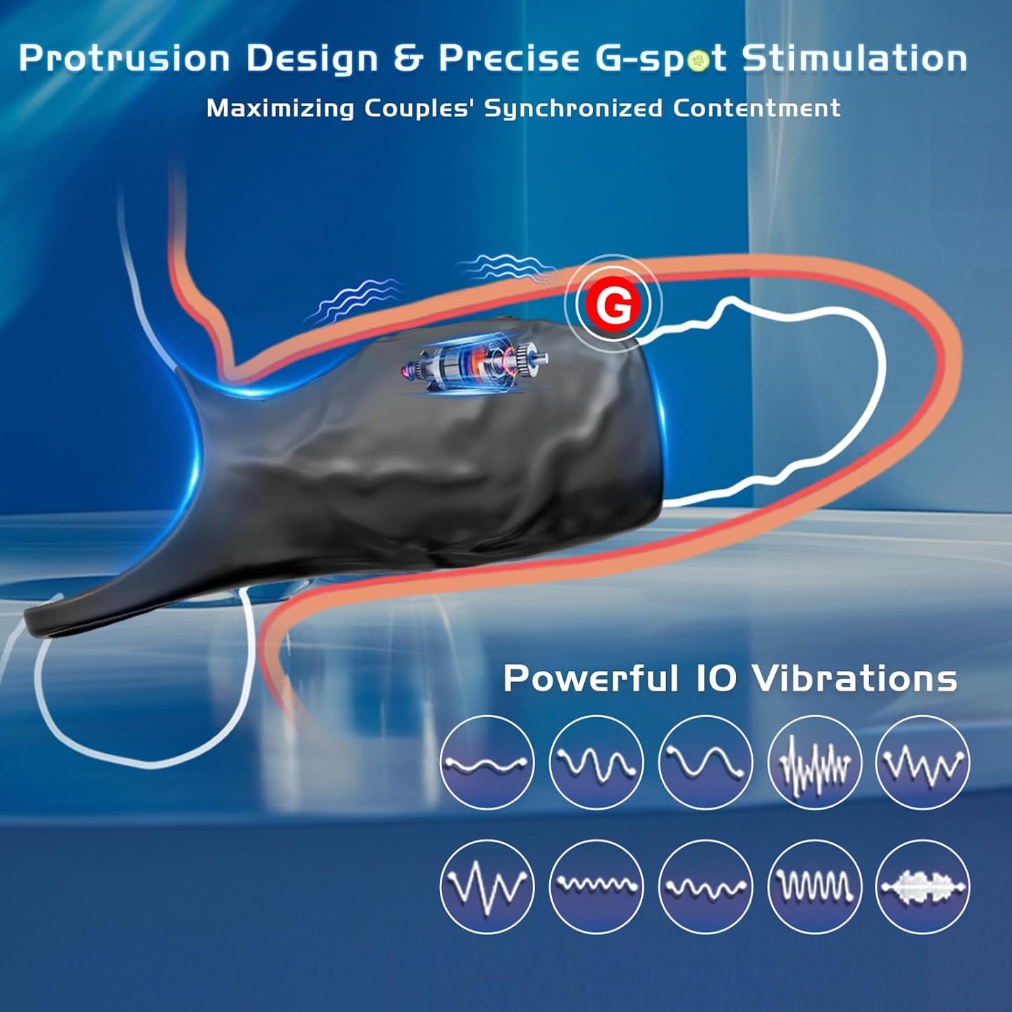 SirenStim Vibrating Penis Sleeve Cock Ring