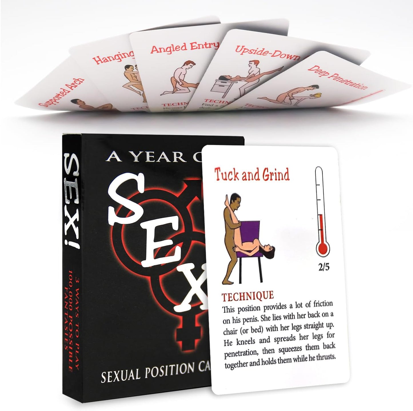 Sexual Positions Bedroom Card Game