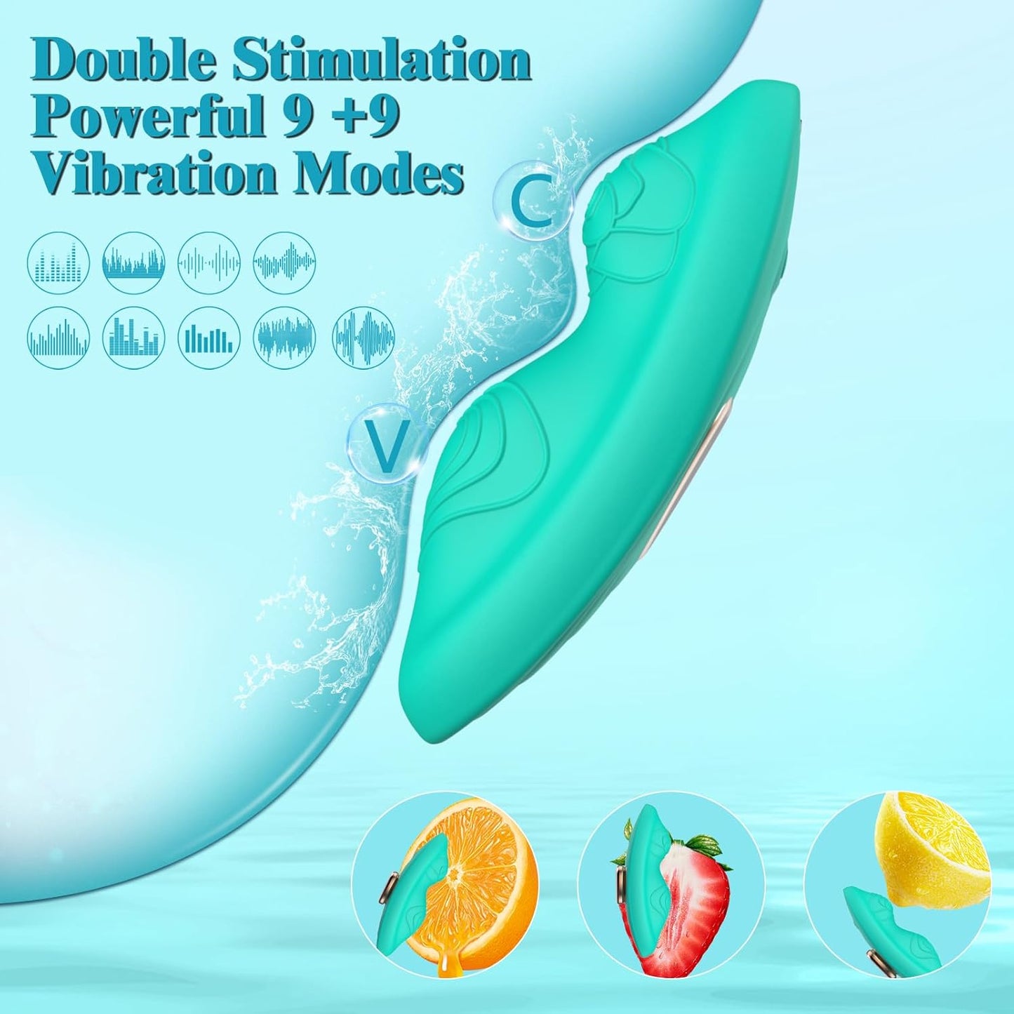 HaloGleam Mini Butterfly Vibrator - SinfulX