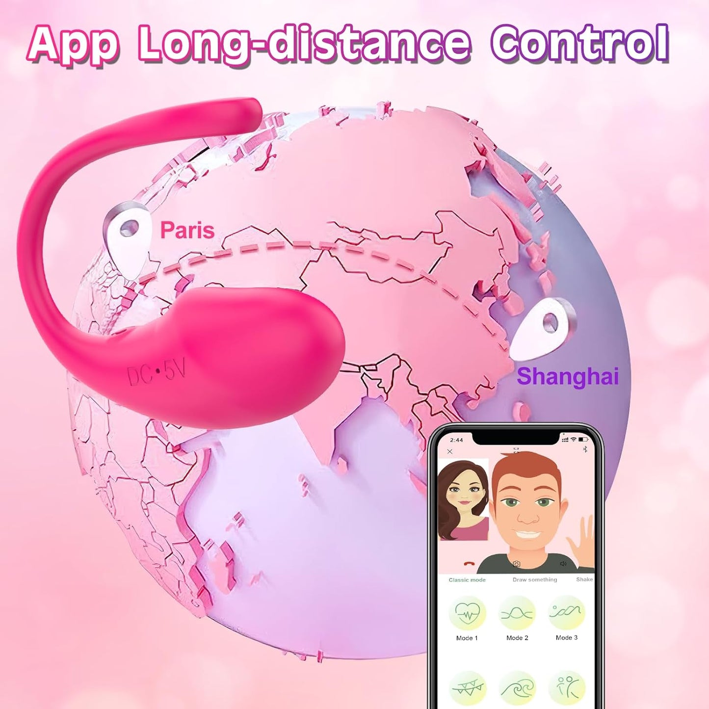 SirenFleur Wearable Mini G-Spot Egg Vibrator