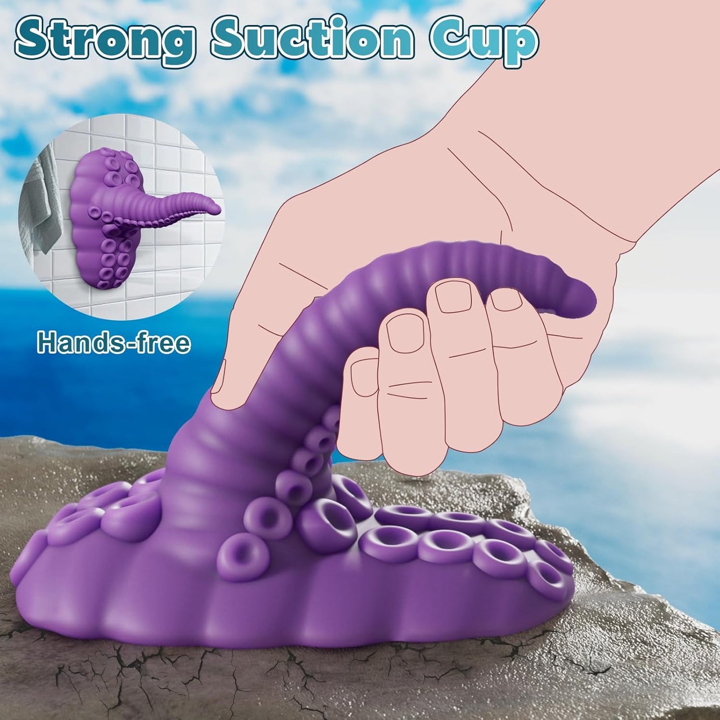 EuphorWave Remote Control Monster Dildo - SinfulX