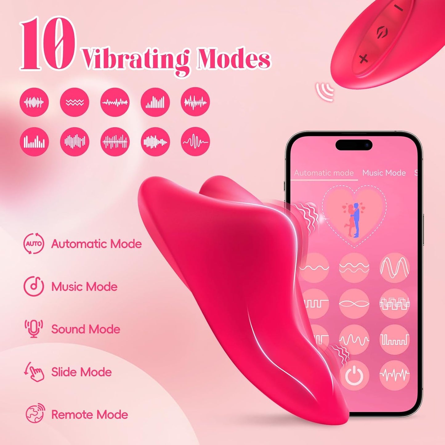 Dreovelle Remote Control Panty Vibrator