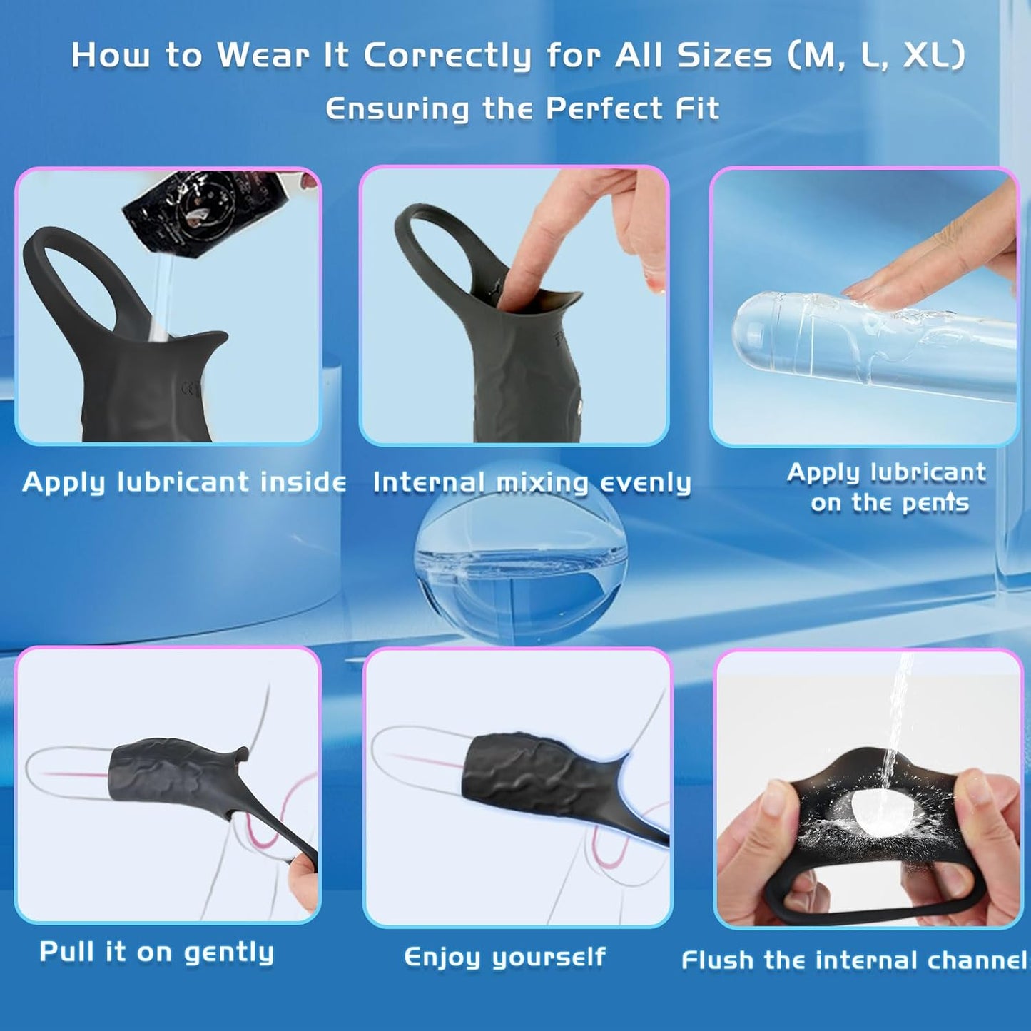 SirenStim Vibrating Penis Sleeve Cock Ring