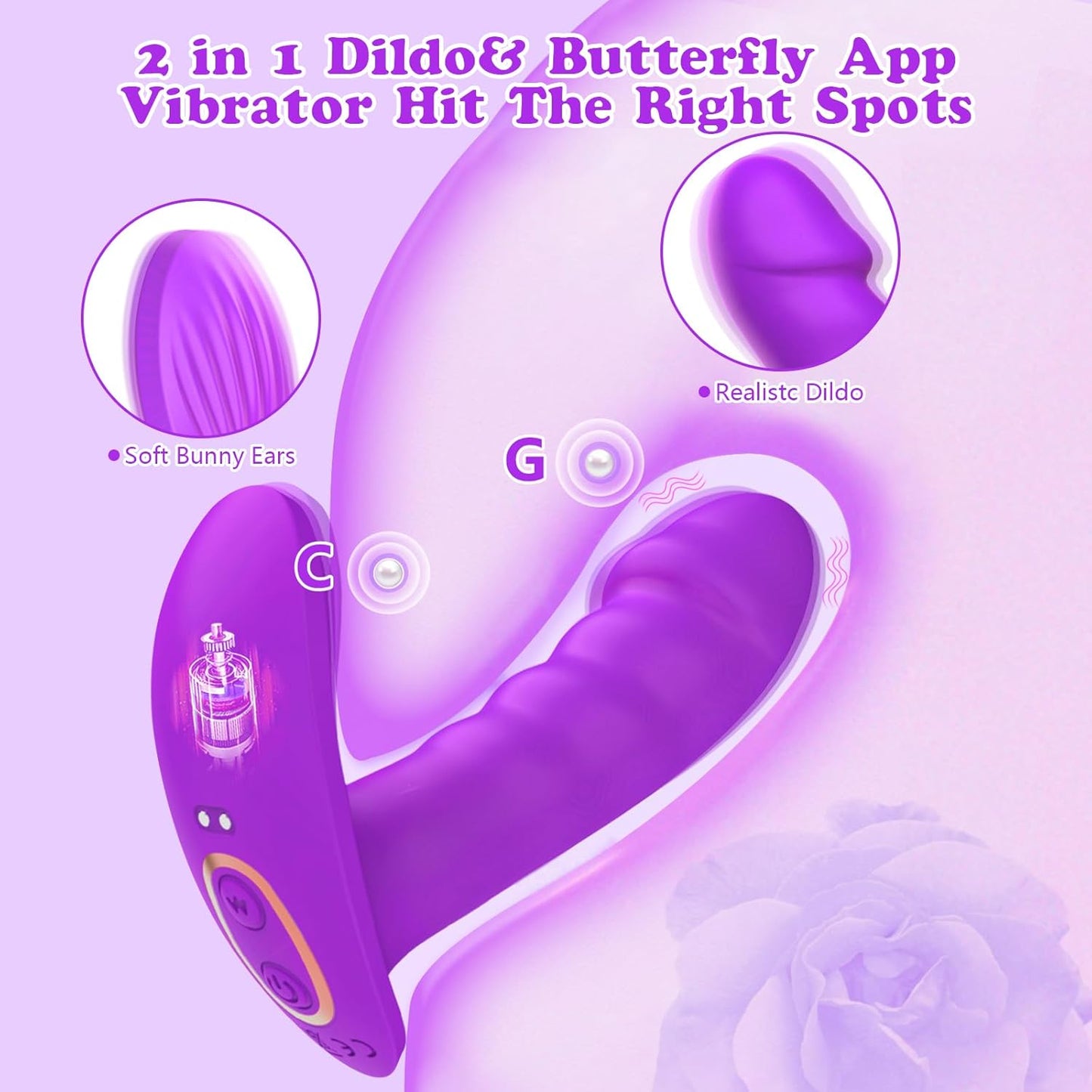 DominionFlicker Wearable Panty Dildo Vibrator