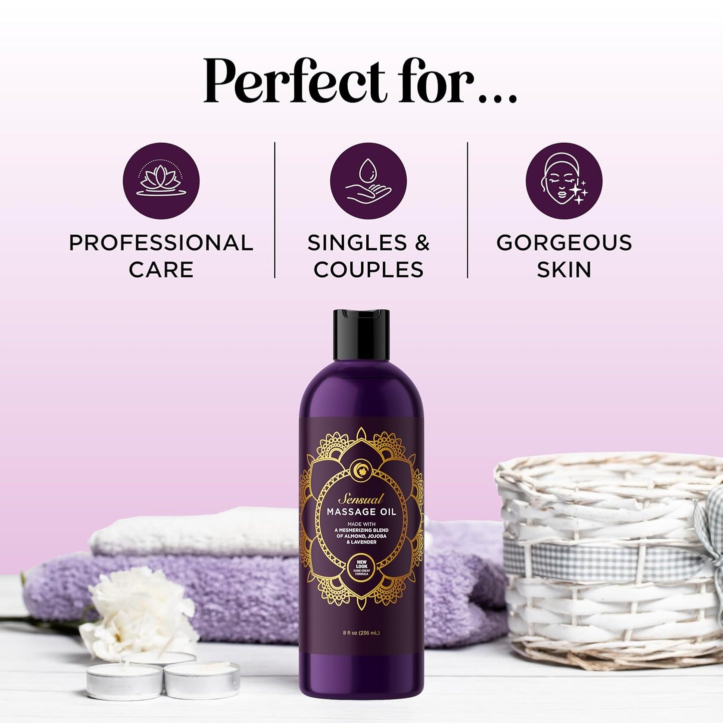 Full Body Sensual Massage Oil for Date Night