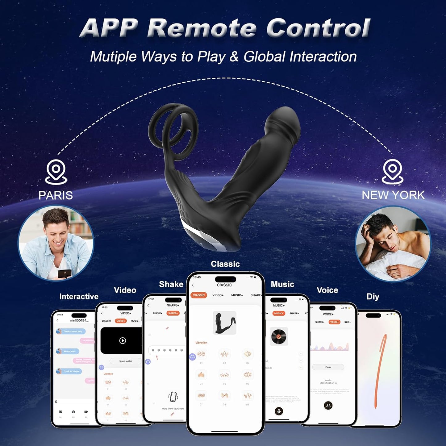 RogueThrust Wiggling Prostate Massager