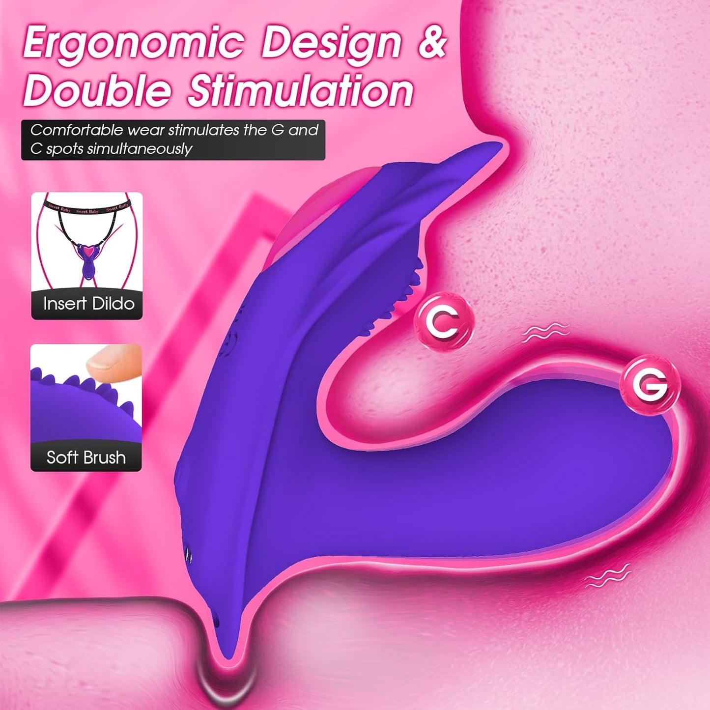 QuakeNest Dual Stimulation Panty Vibrator