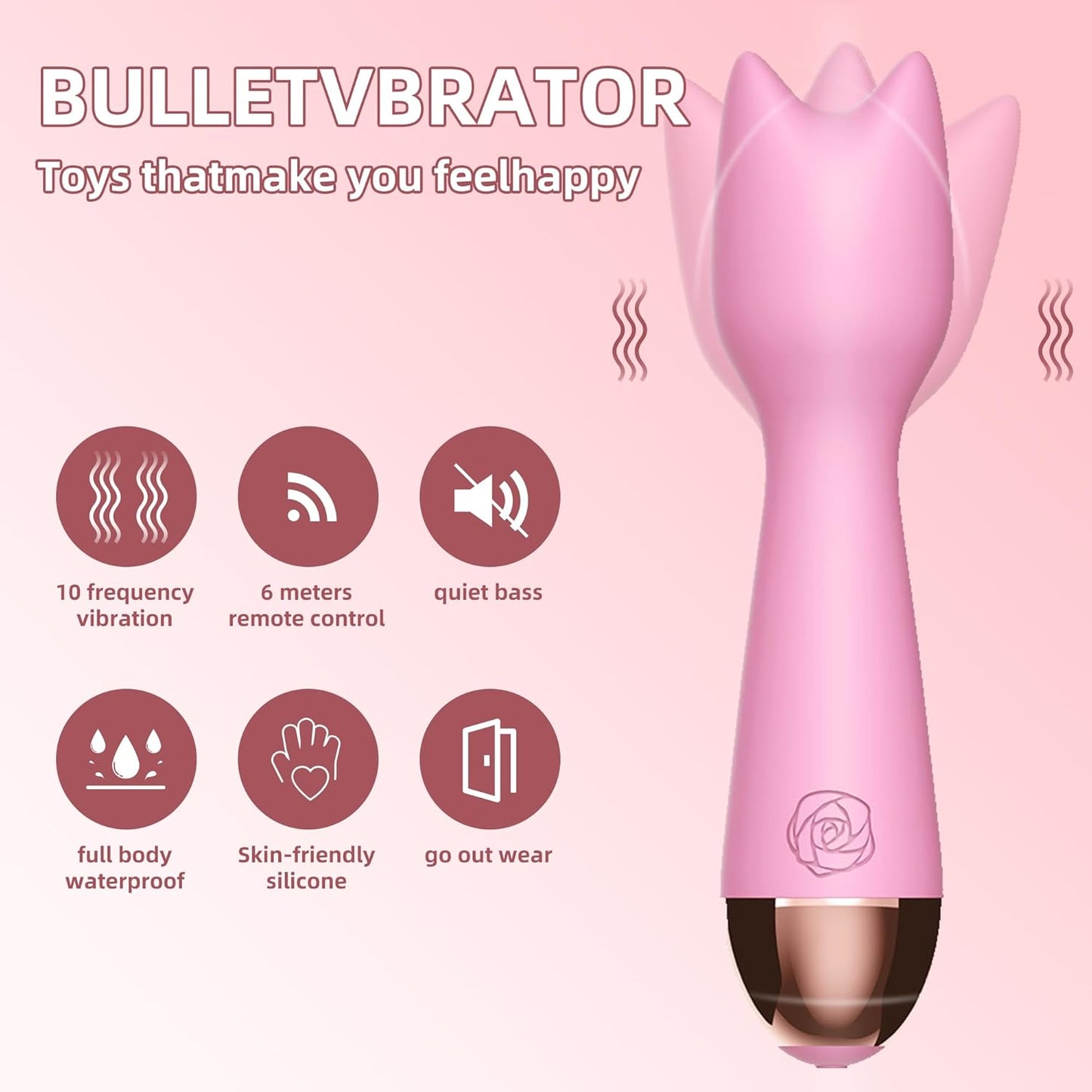 FelineAura Clitoral Wand Vibrator