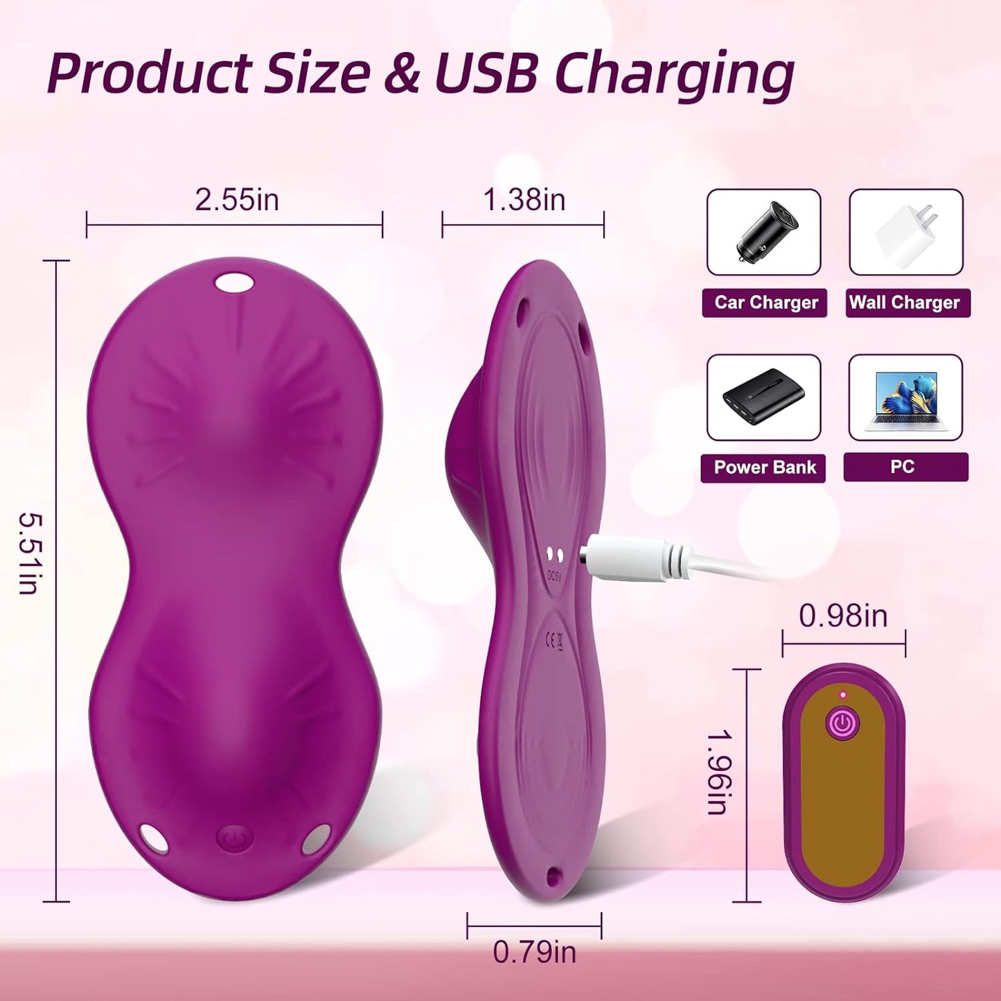 OpalPulse Wearable Panty Vibrator - SinfulX