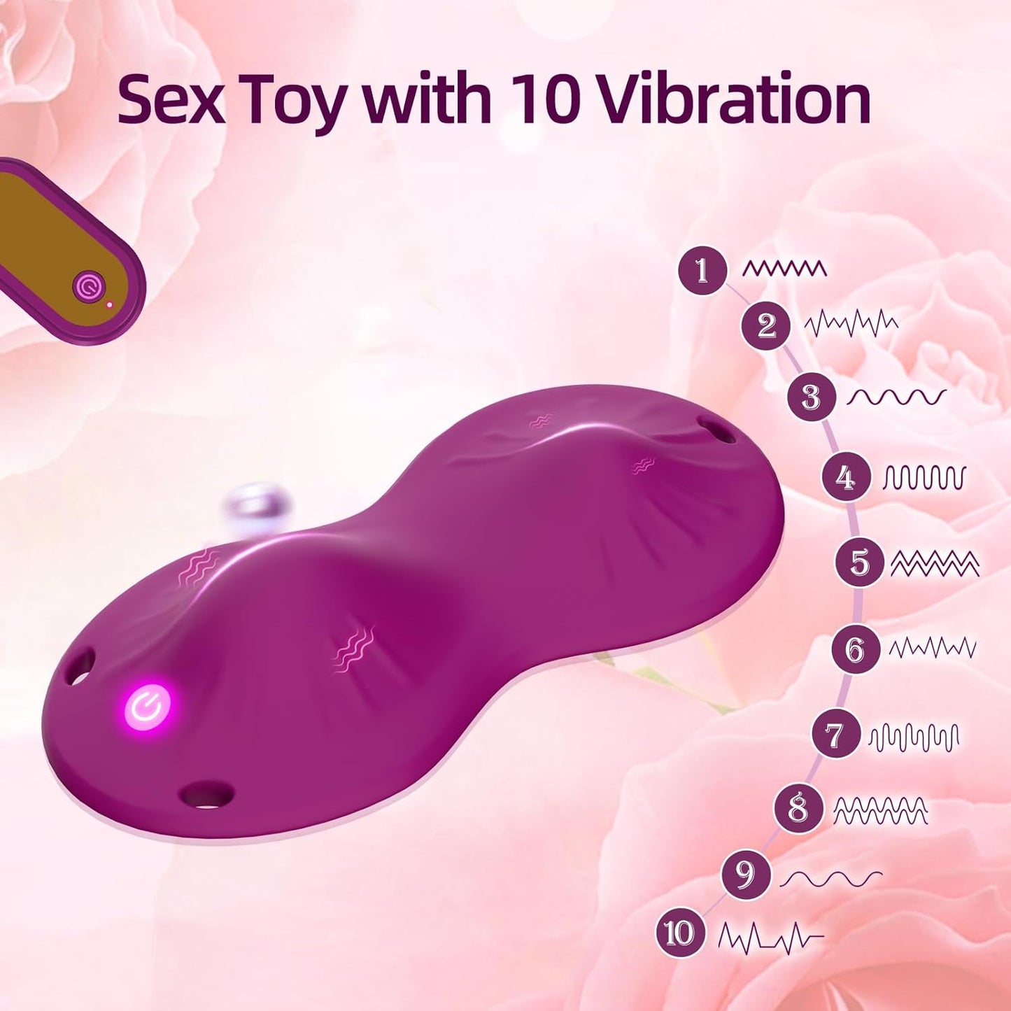 OpalPulse Wearable Panty Vibrator - SinfulX