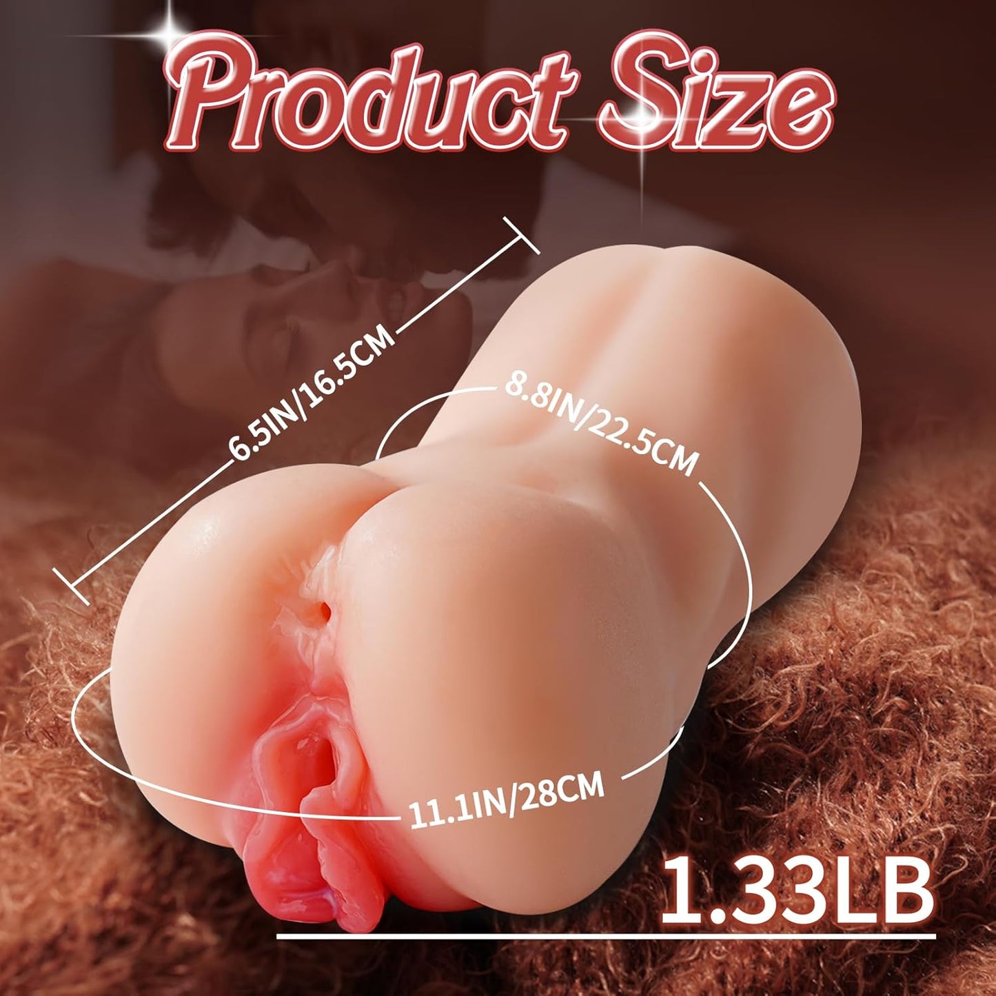 LustHorizon Realistic Pocket Masturbator