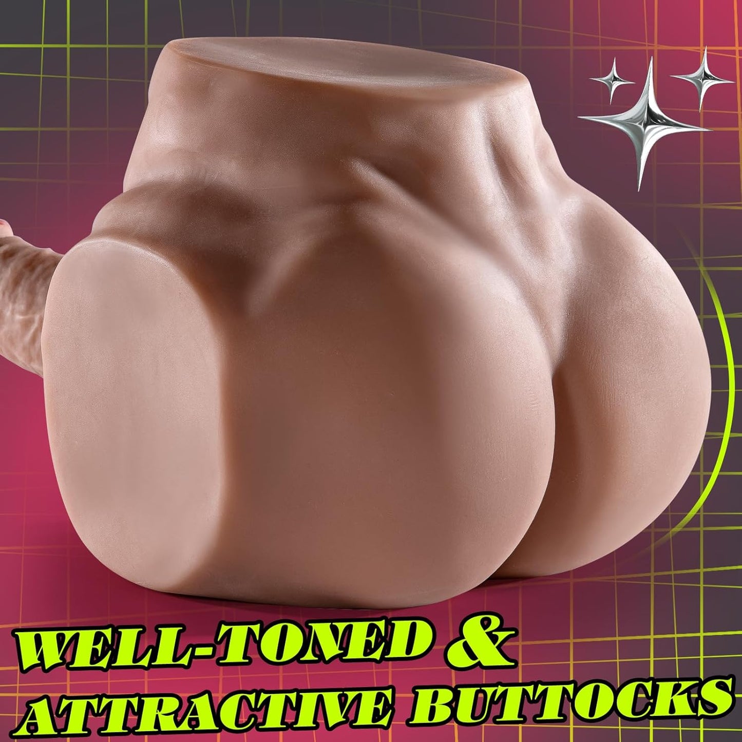 LustTitan Male Thick Dildo Sex Doll - SinfulX