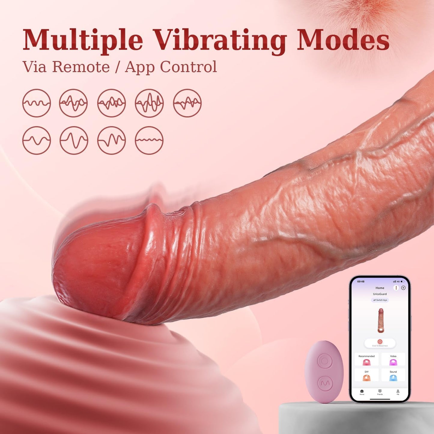 VibratingEuphoria Penis Sleeve Massager