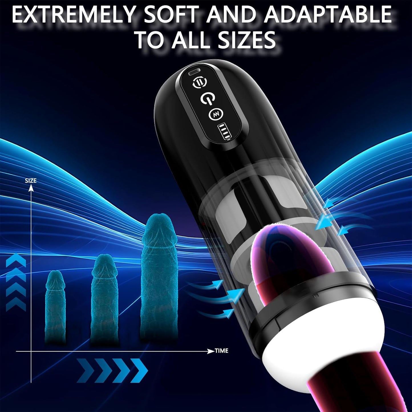 TitanGrip Male Masturbator Penis Pump