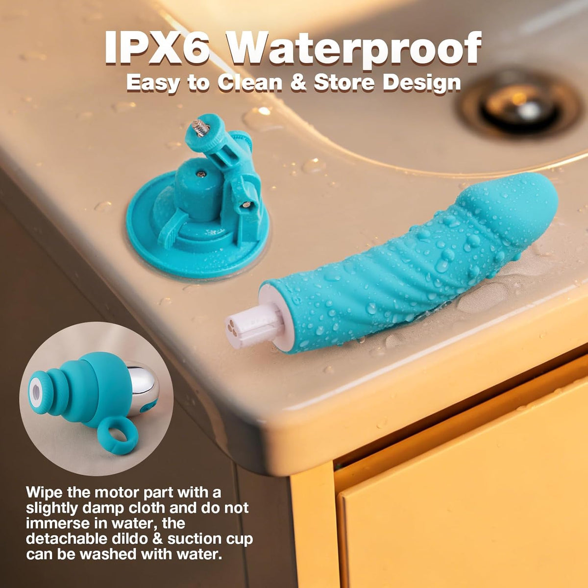 PulseRide Portable Thrusting Dildo with App Control - SinfulX -