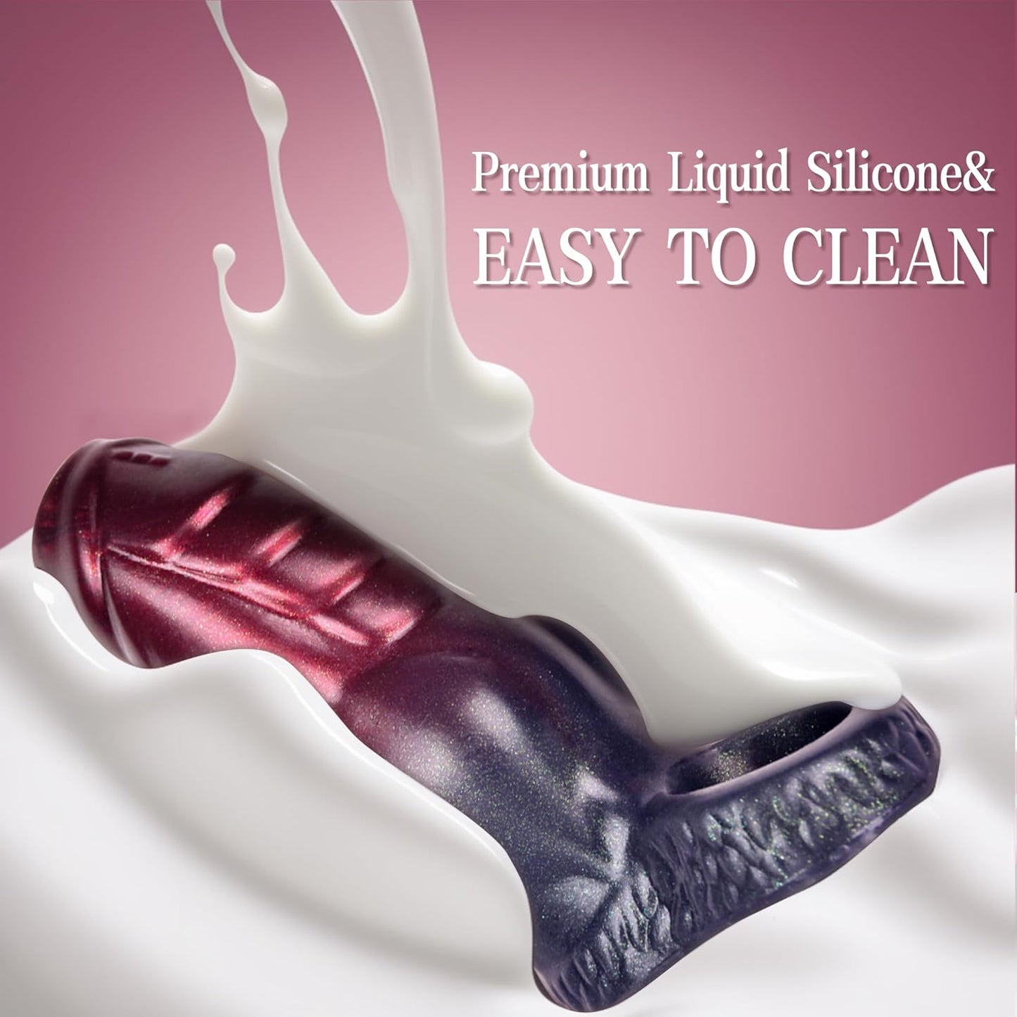 Knot Penis Sleeve Cock Sleeve, Cock Ring Penis Extender Ultra - Soft Penis Enlarger for Couples, Delay Ejaculation Stronger Erection Enhancement, Silicone Penis Rings for Testicles G Spot Stimulation - SinfulX -