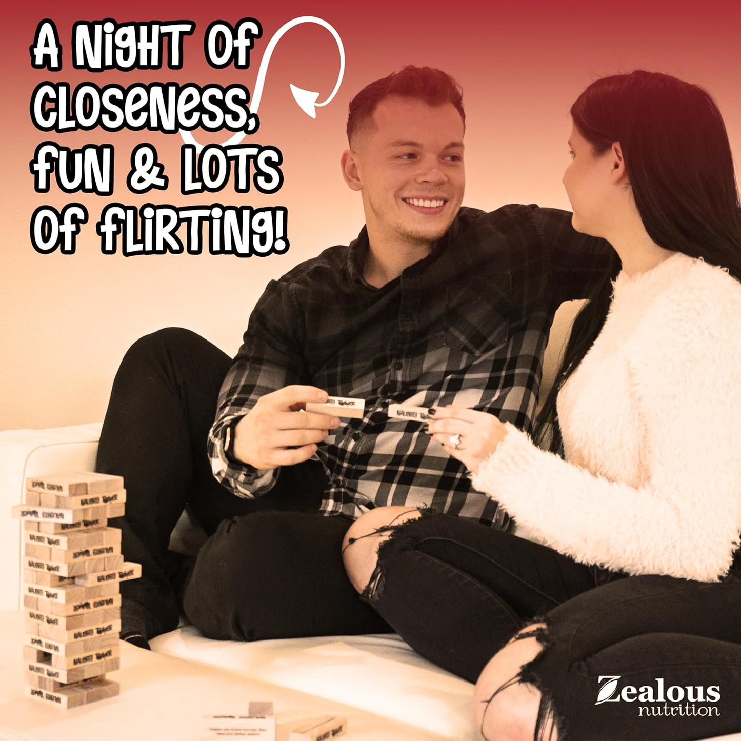 Exciting & Steamy Stacking Block Couples Game