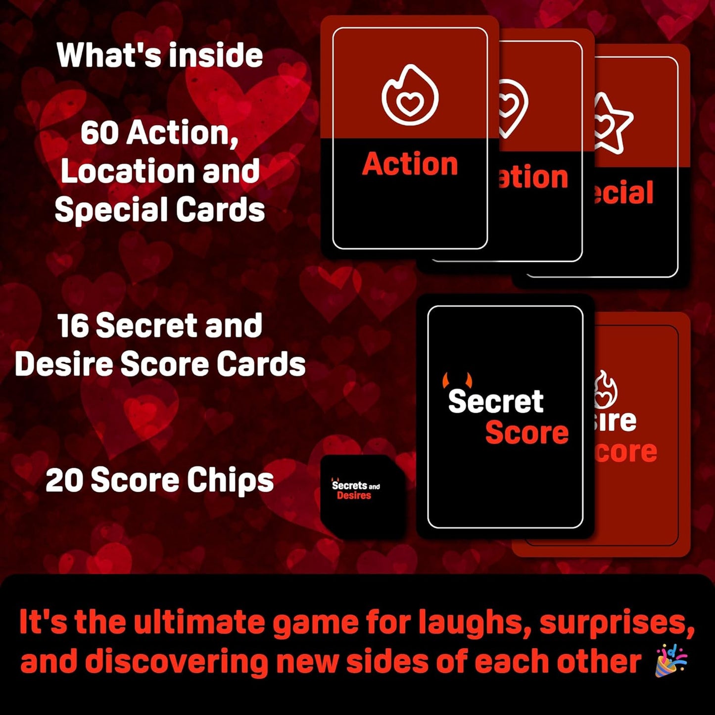 Bedroom Card Game for Couples