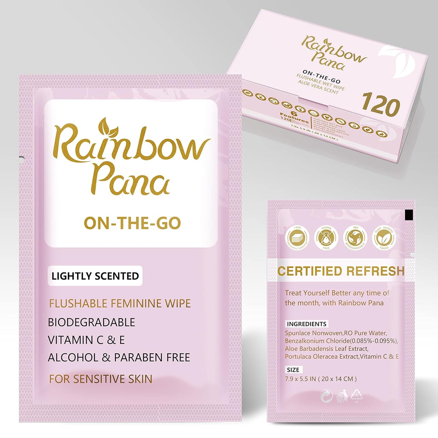 Morning After Ph Balanced Feminine Wipes (120Pcs)