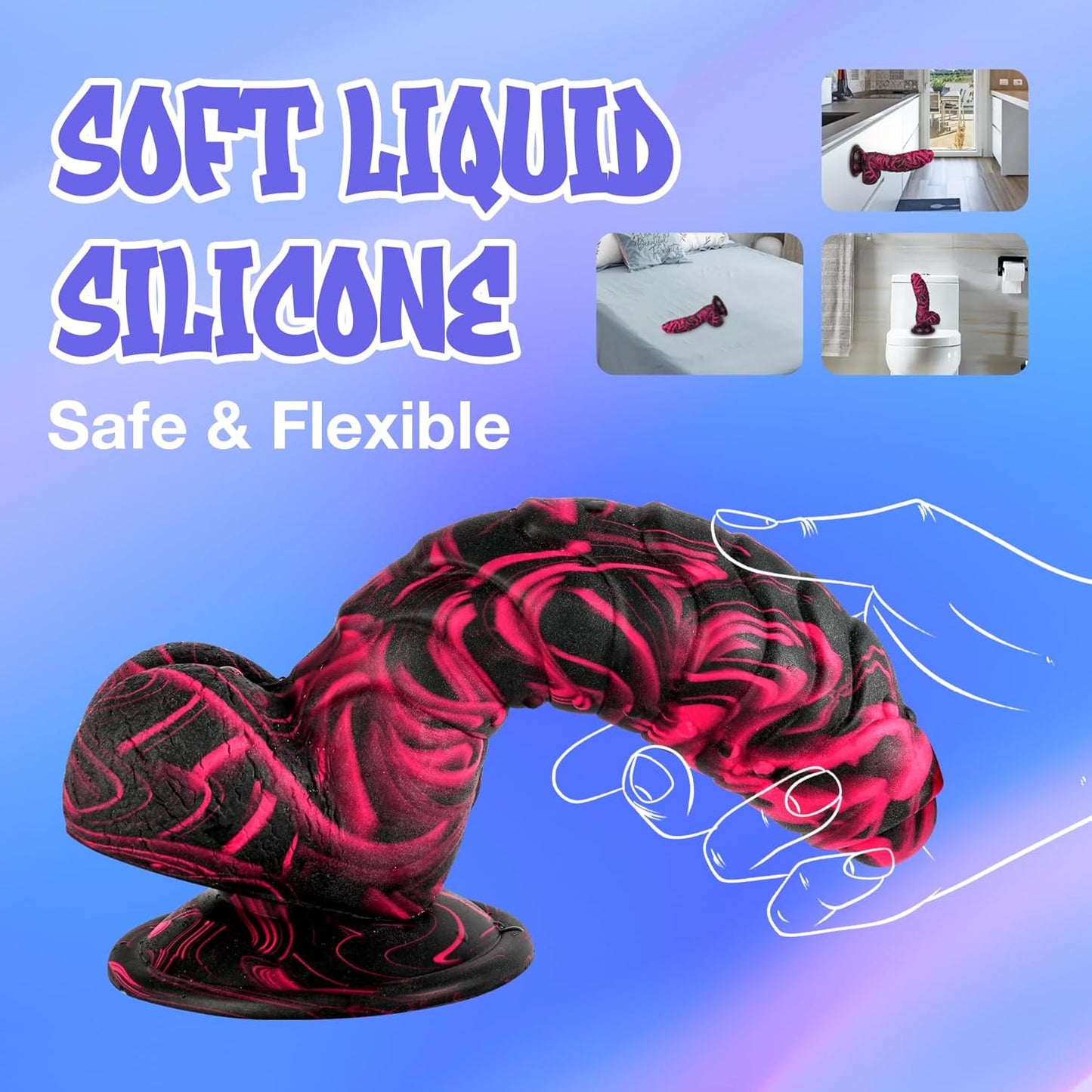 HulkingPleasure Thick Silicone Dildo
