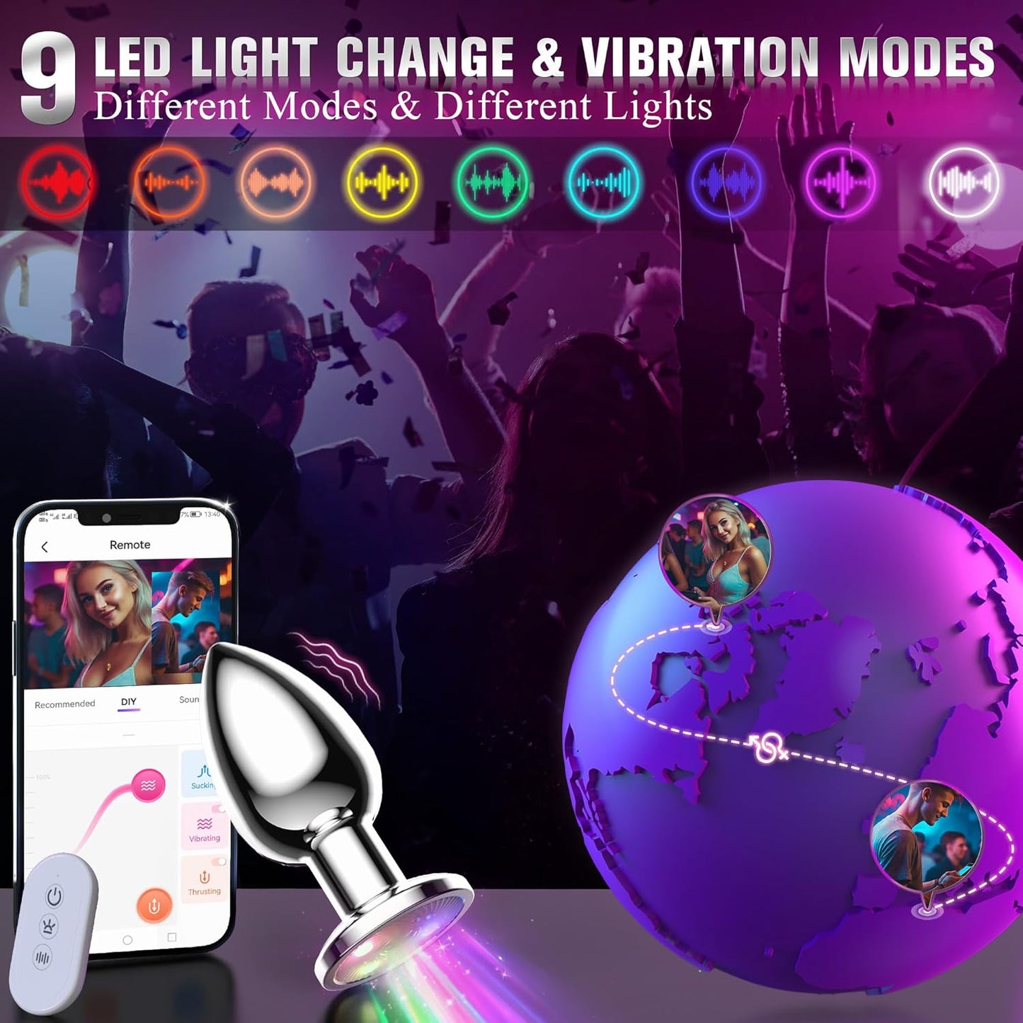 TwilightLover Vibrating Butt Plug
