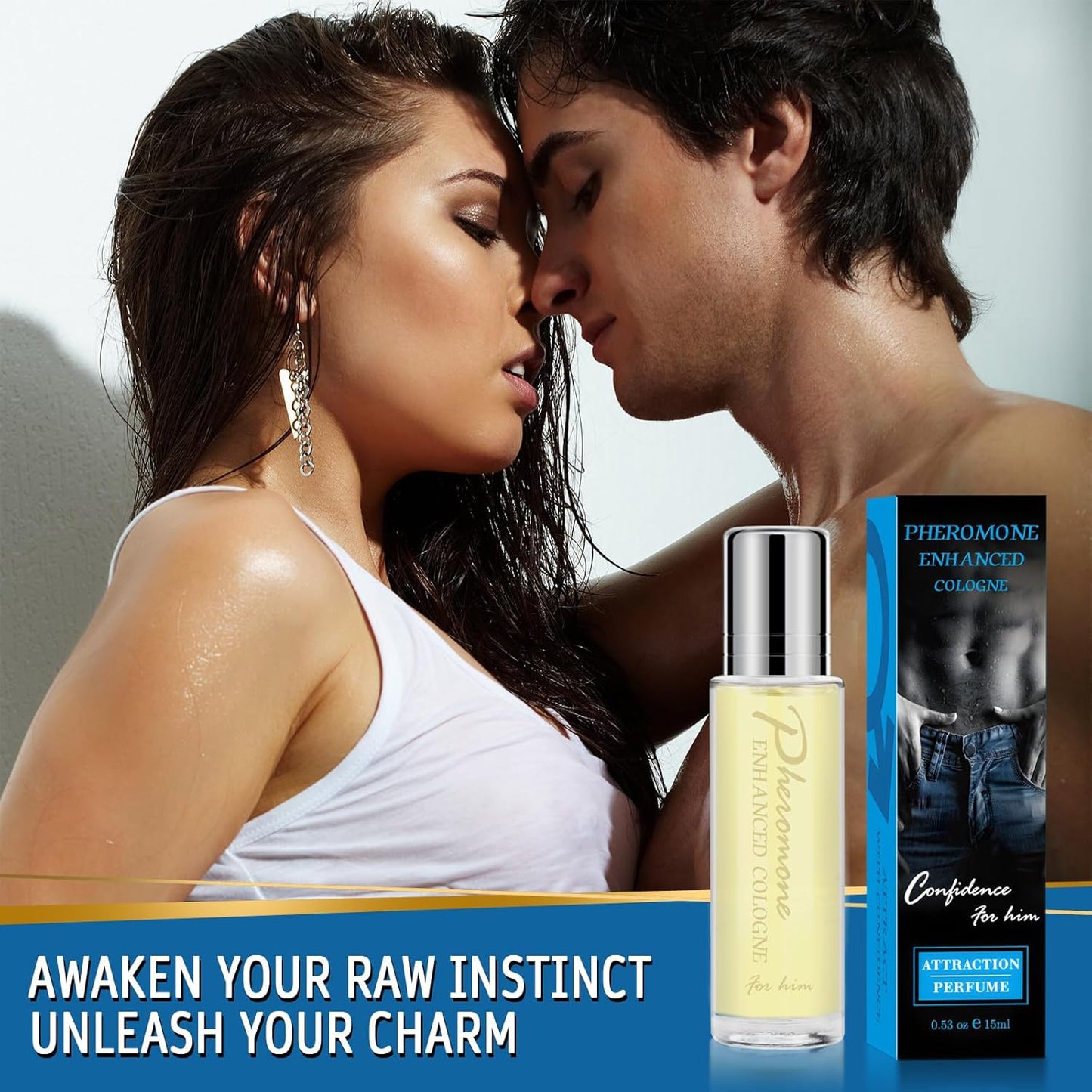Long-Lasting Pheromone Cologne for Men