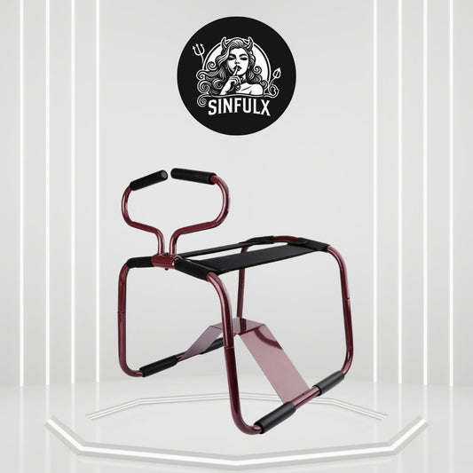 Versatile Multi - Position BDSM Bondage Sex Chair - SinfulX