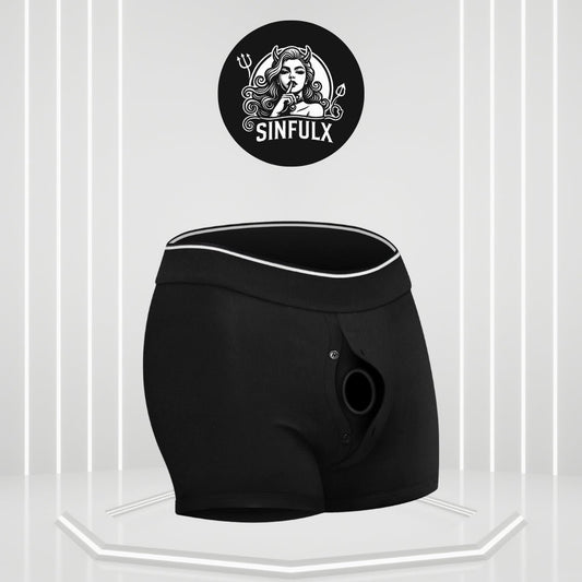 Comfort Fit Strap - On Harness Shorts - SinfulX