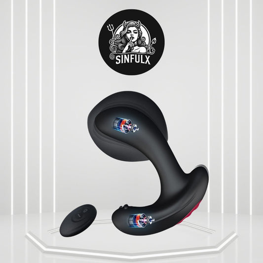 Expandable Inflatable Anal Vibrator - SinfulX