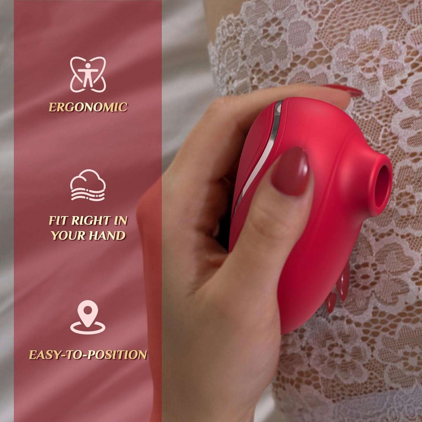 Intense Clitoral Suction Pleasure Vibrator - SinfulX