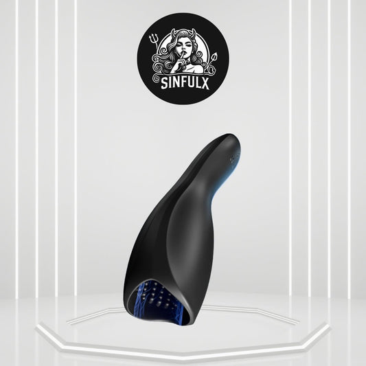 ApexTunnel 10 Mode Vibrating Training Masturbator - SinfulX