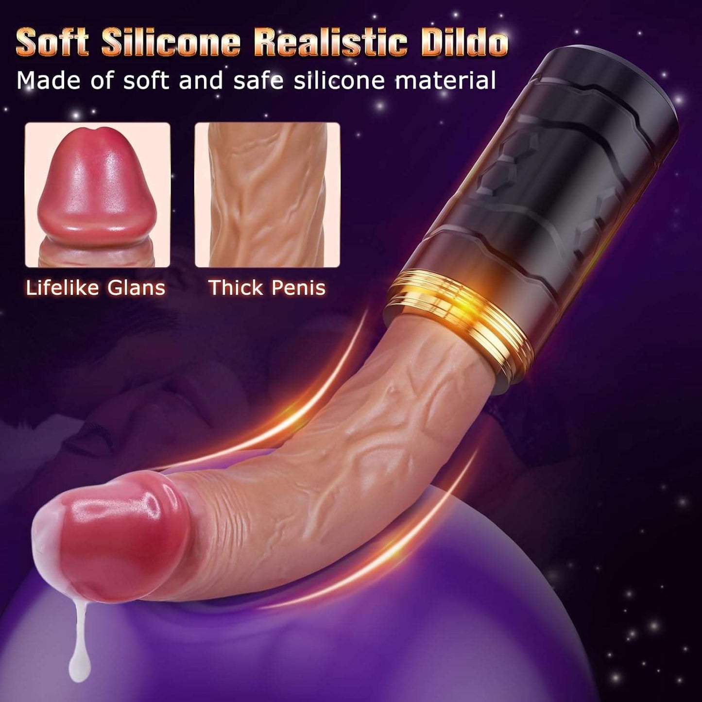 IntimaWave Power Thrusting Dildo Machine - SinfulX