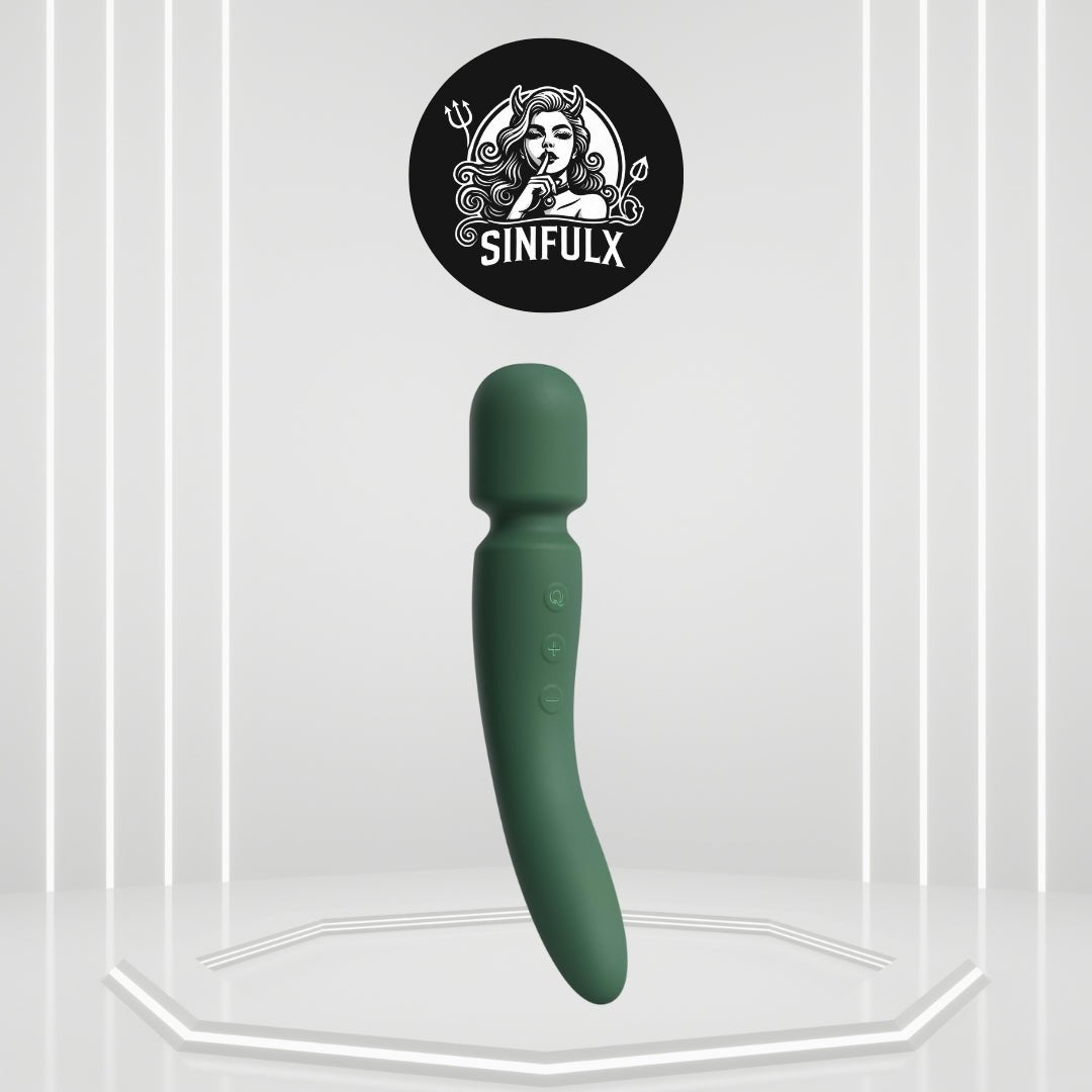 MystiqueHaven Dual-Action Clitoral & G-Spot Wand SinfulX MystiqueHaven Dual-Action Clitoral & G-Spot Wand SinfulX