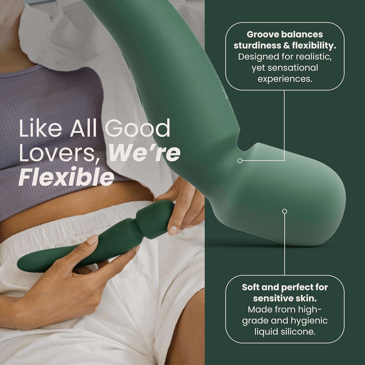MystiqueHaven Dual - Action Clitoral Stimulation Wand - SinfulX