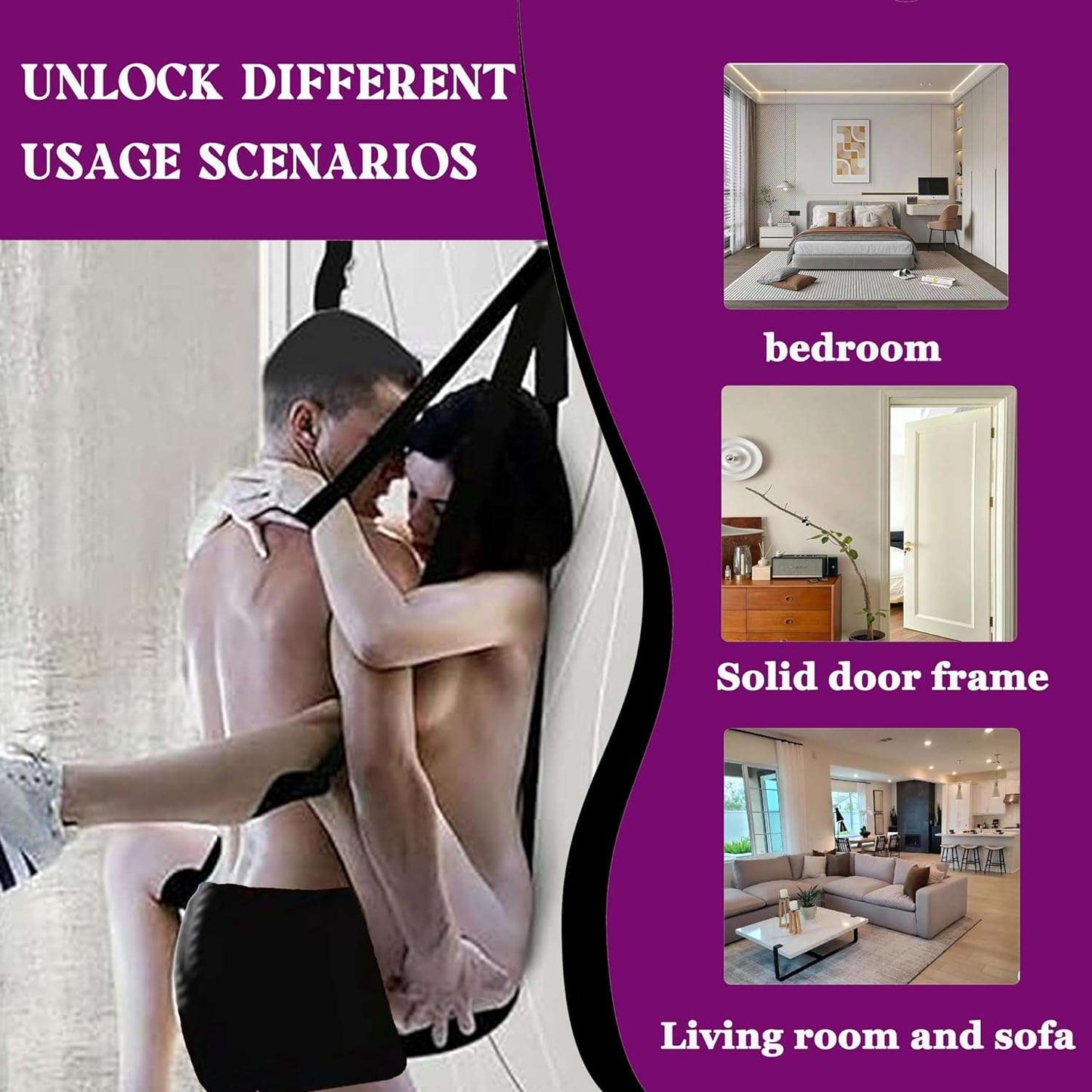 Beginner - Friendly BDSM Sex Swing - SinfulX