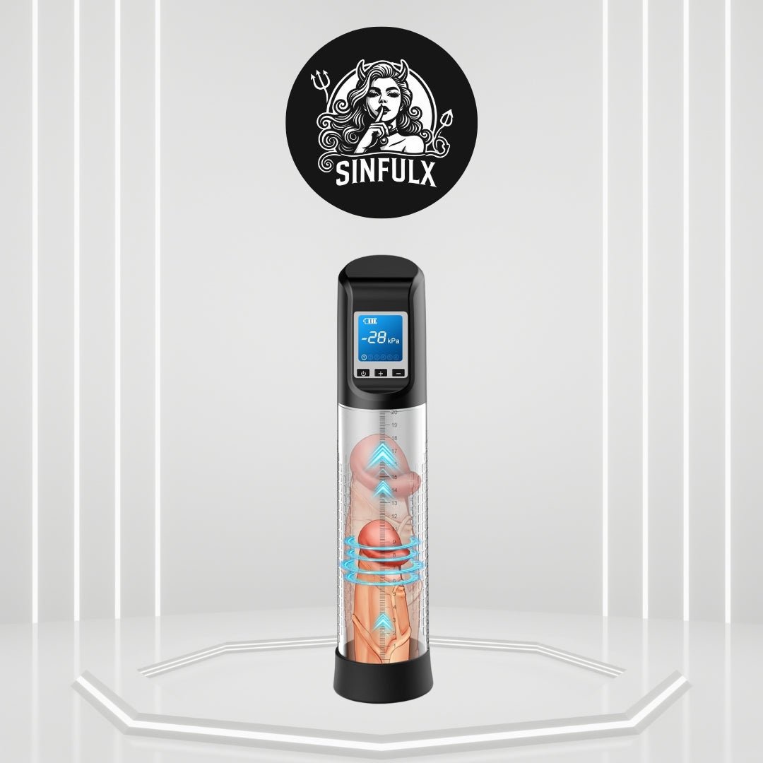 BlissSleeve Electric Vacuum Vibrating Penis Pump - SinfulX
