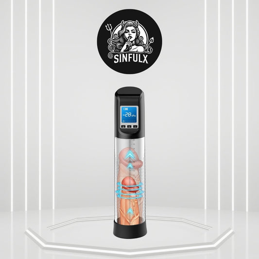 BlissSleeve Electric Vacuum Vibrating Penis Pump - SinfulX