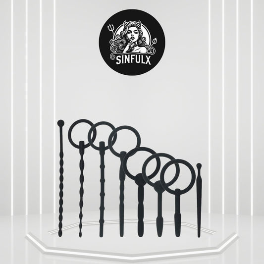 BlissBond Catheters & Sounds 8 - Pcs Penis Plug Set - SinfulX