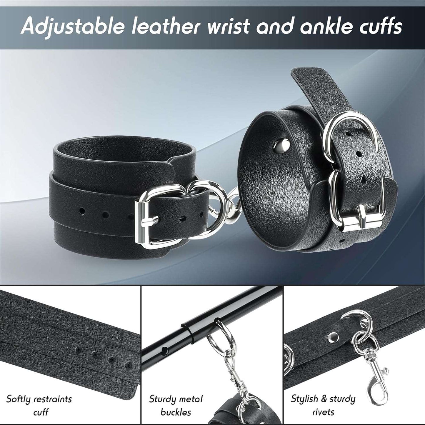 Intimate Couples Bondage Restraint Set - SinfulX