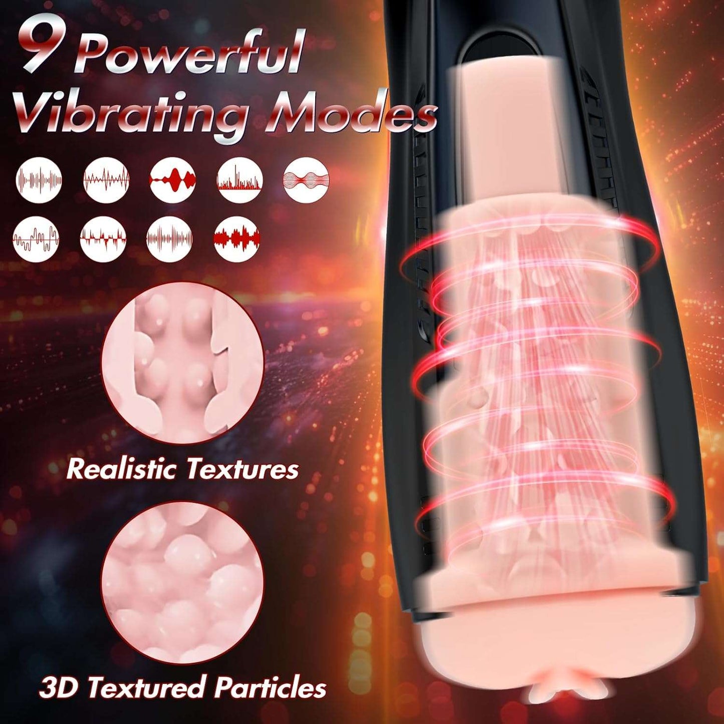 Intensifying Multi - Suction Male Masturbator - SinfulX