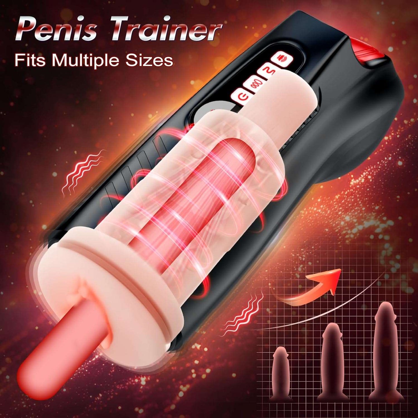 Intensifying Multi - Suction Male Masturbator - SinfulX