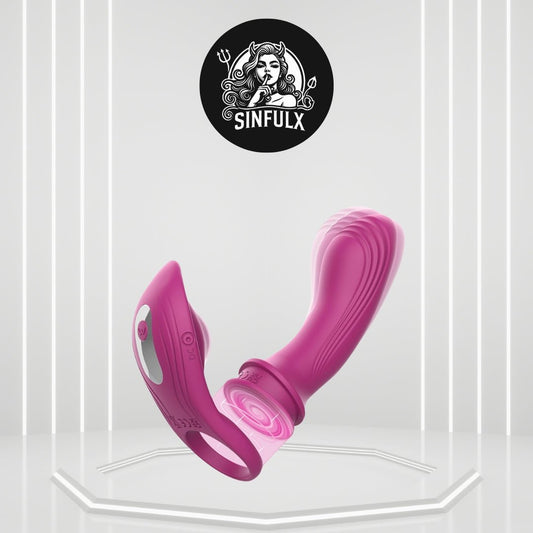 DreamTouch 3 - in - 1 Wearable Panty Vibrator Penis Ring - SinfulX