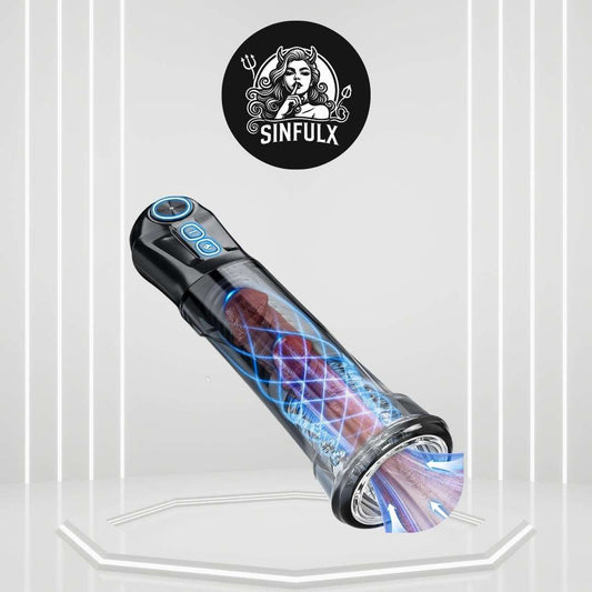 DreamVault Premium Electric Male Masturbator Penis Pump - SinfulX