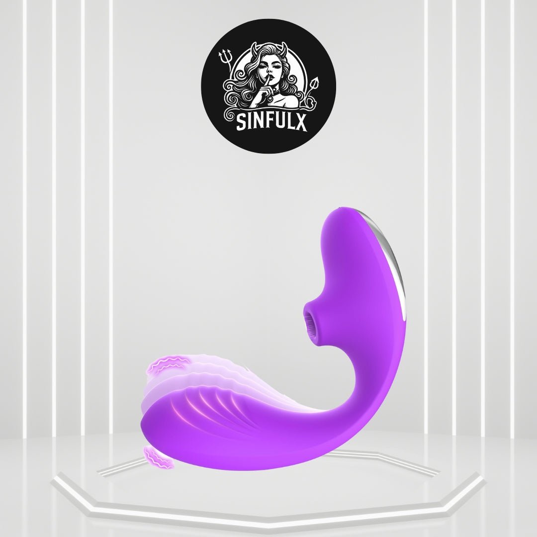 Intense Orgasm Clitoral Stimulation Dildo Vibrator - SinfulX