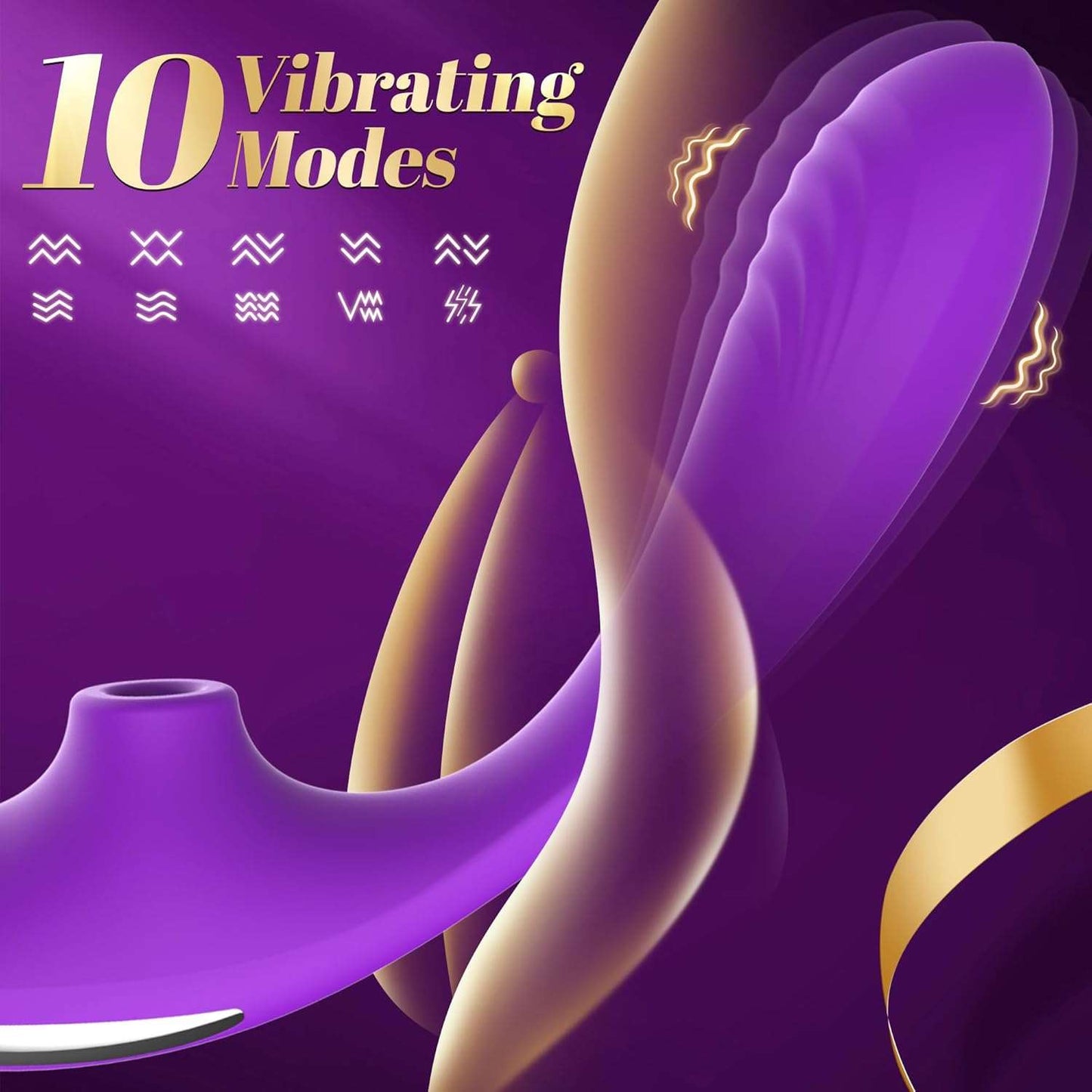 Intense Orgasm Clitoral Stimulation Dildo Vibrator - SinfulX