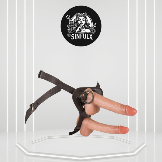 Double - Ended Strap - On Dildo for Couples - SinfulX