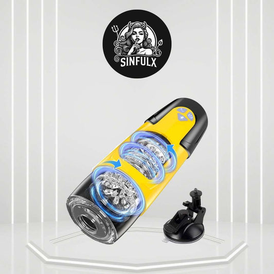 Automatic Male Stroker - 7 Thrusting & Rotating Modes - SinfulX