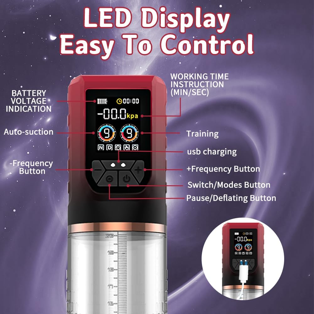 EcstasyVault Electric Penis Vacuum Pump_SinfulX_premium_sex_toys
